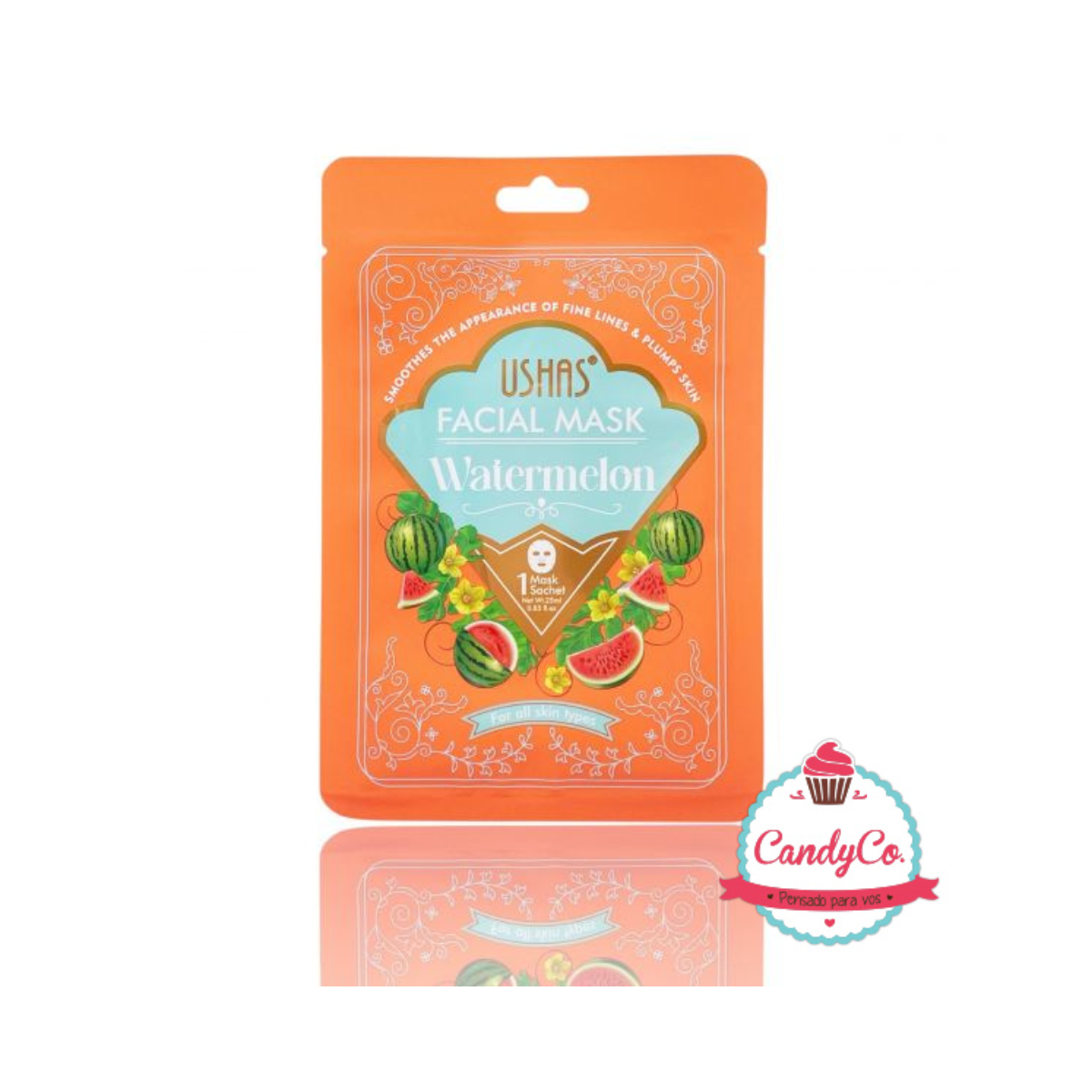 Ανώνυμο σχέδιο (39) Μάσκα προσώπου Watermelon USHAS - Image 1